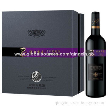 Promotional Recycled Fancy Cardboard Paper Wine Box, Wholesale, Various Sizes Available